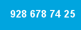 928 678 74 25